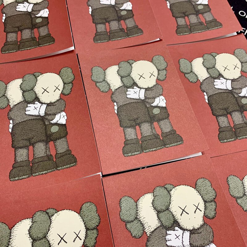 KAWS TOKYO FIRST開催記念グッズ ジグソーパズル100ピース2種 KAWS