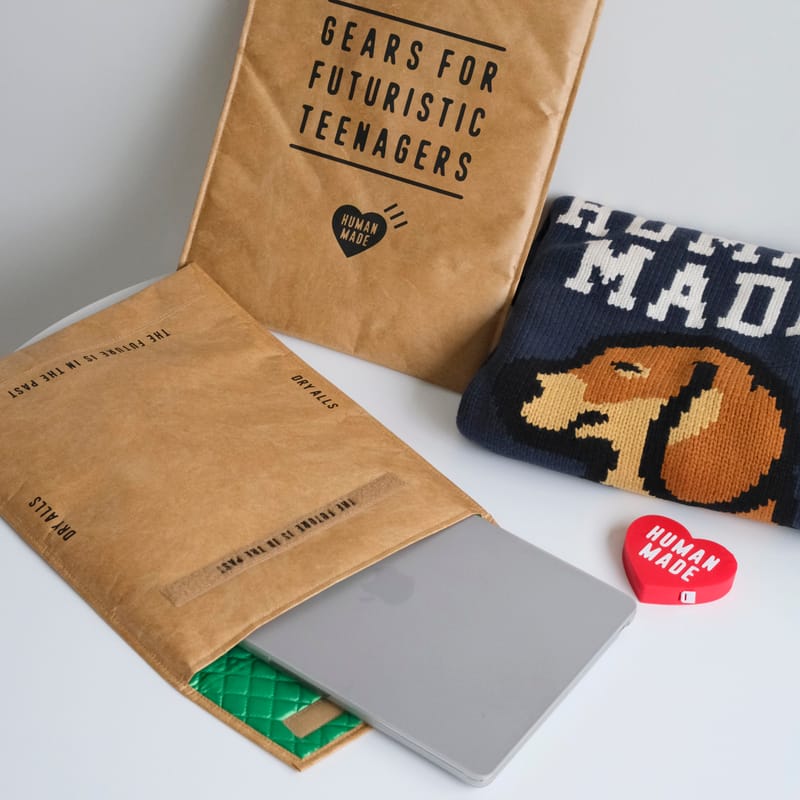 現貨┃HUMAN MADE PC/TABLET SLEEVE 16inch 牛皮紙平板筆電包16吋