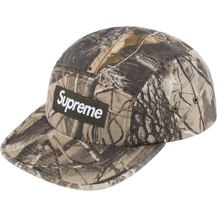 現貨┃Supreme 25SS Washed Chino Twill Camp Cap 水洗五分割帽皮革