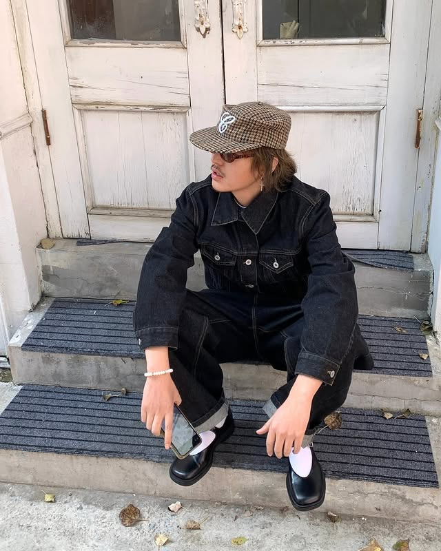 6cRAyon Pillbox Cap Houndstooth