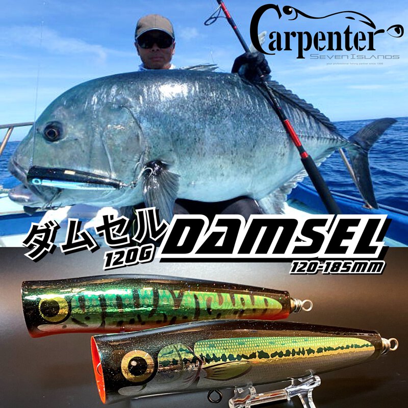 CARPENTER DAMSEL 120 POPPER