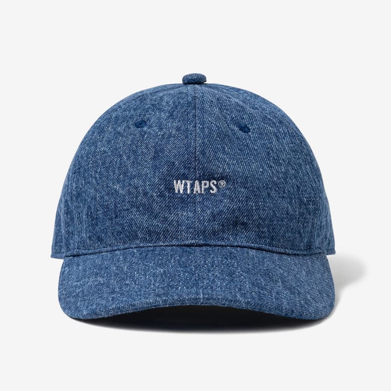 2023AW WTAPS T-6M 04 CAP COTTON DENIM SIGN LOGO 丹寧老帽帽