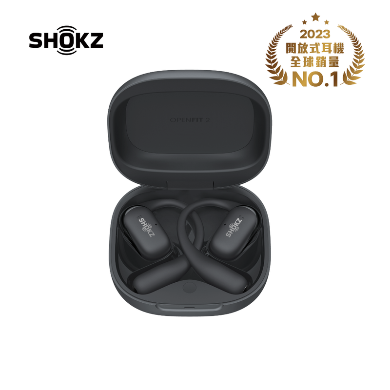 Shokz OpenFit 2 (T920) Premium Open-Ear Headphones
