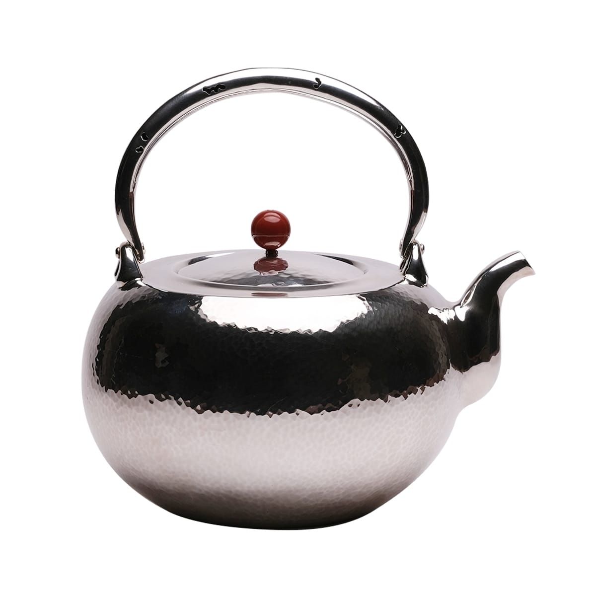 鉄瓶の蓋 フタ 銅 唐草紋様 鉄瓶 唐草 銅蓋 鳴金付