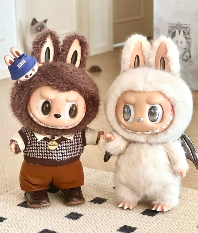 POP MART ラブブ ジモモ 茶ジモモ セット売り I FOUND YOU オリジナル