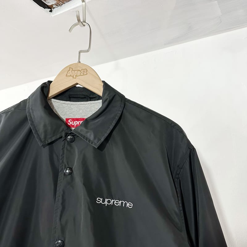 SUPREME FW23 NYC COACHES JACKET BLACK