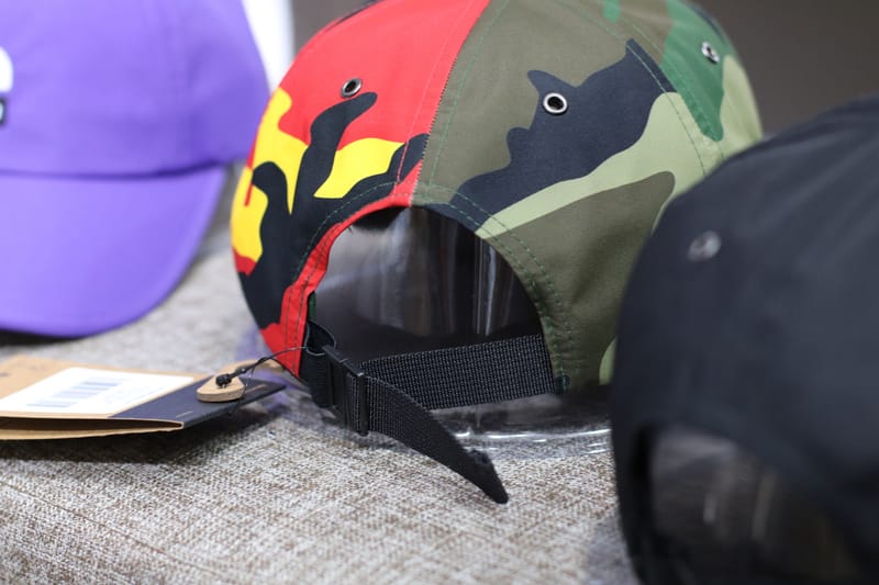 Supreme SS24 TNF The North Face Split 6 Panel Cap 三色