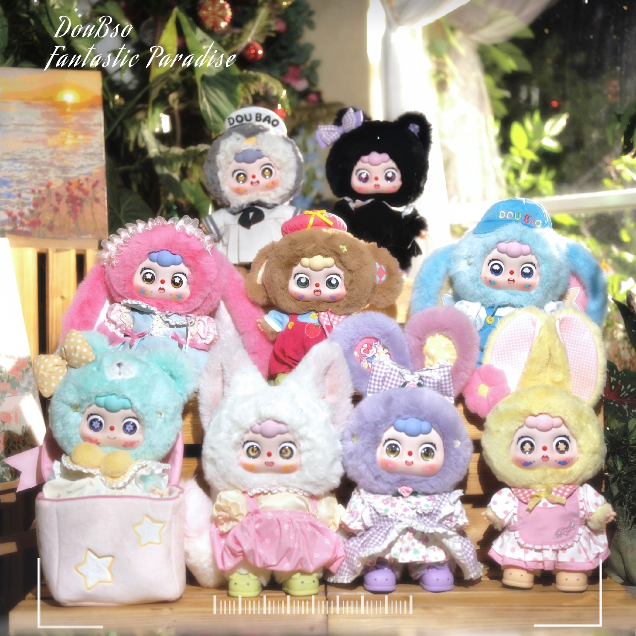 Doubao 400% Fantastic Paradise Series Plush Blind Box – Momoku