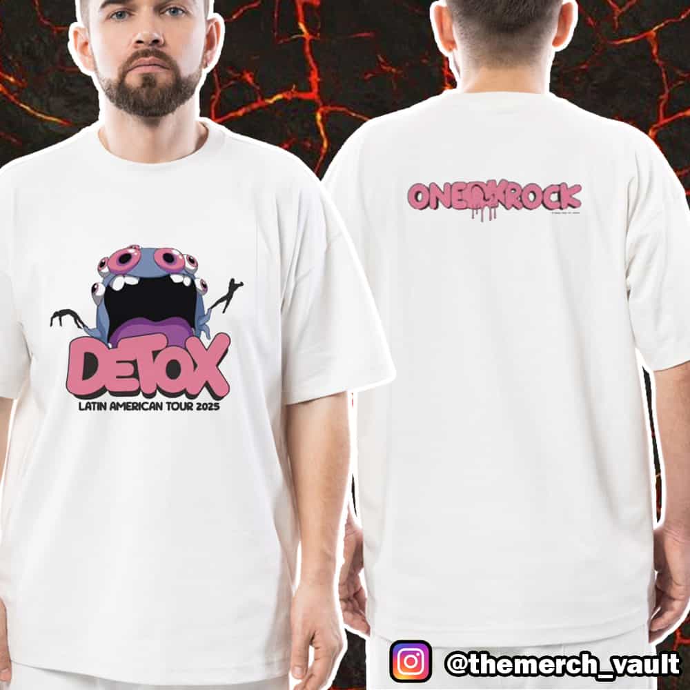 One Ok Rock Detox Latin American Tour 2025 Unisex T-Shirt Merch