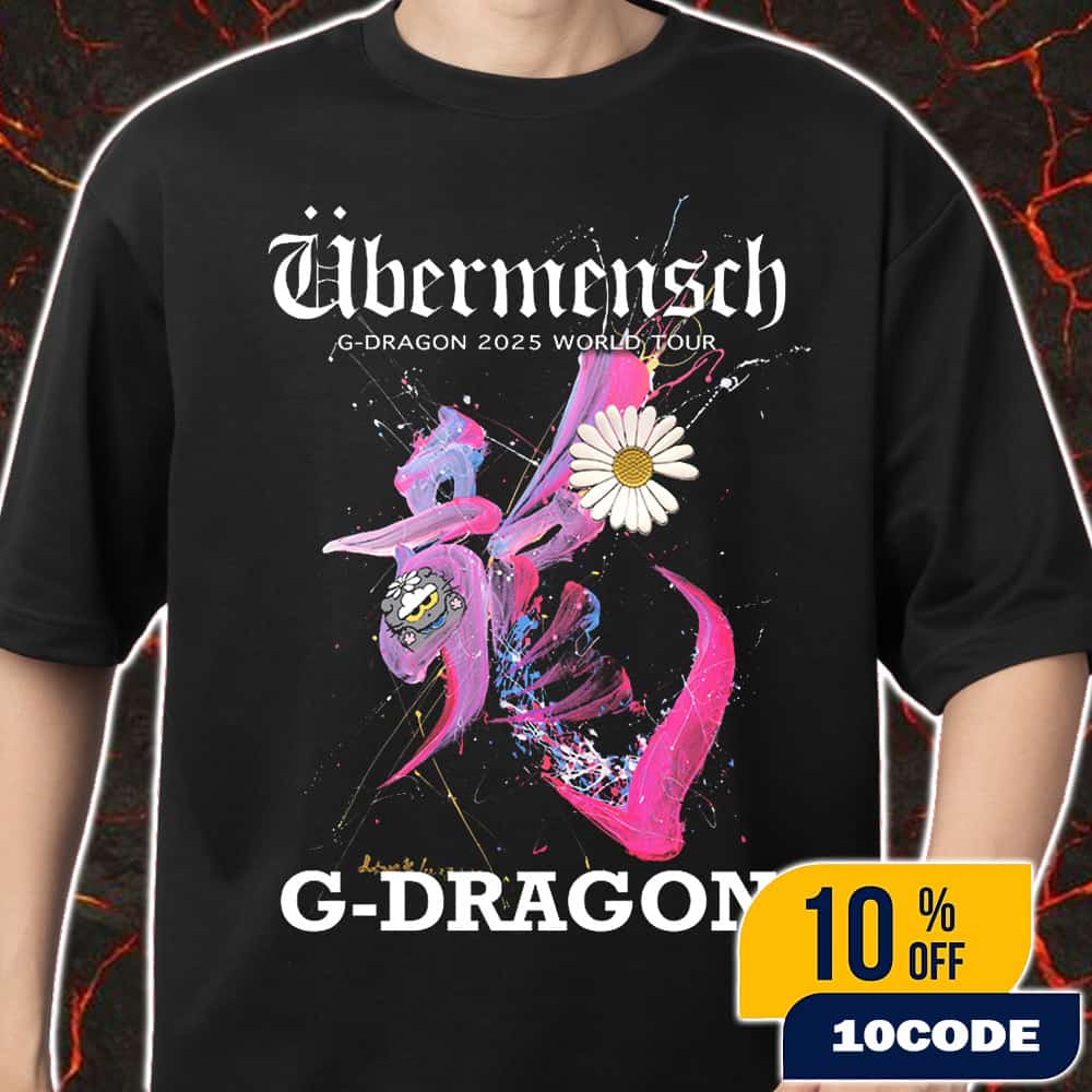 G-Dragon 2025 World Tour Ubermensch Poster Limited Edition Merch