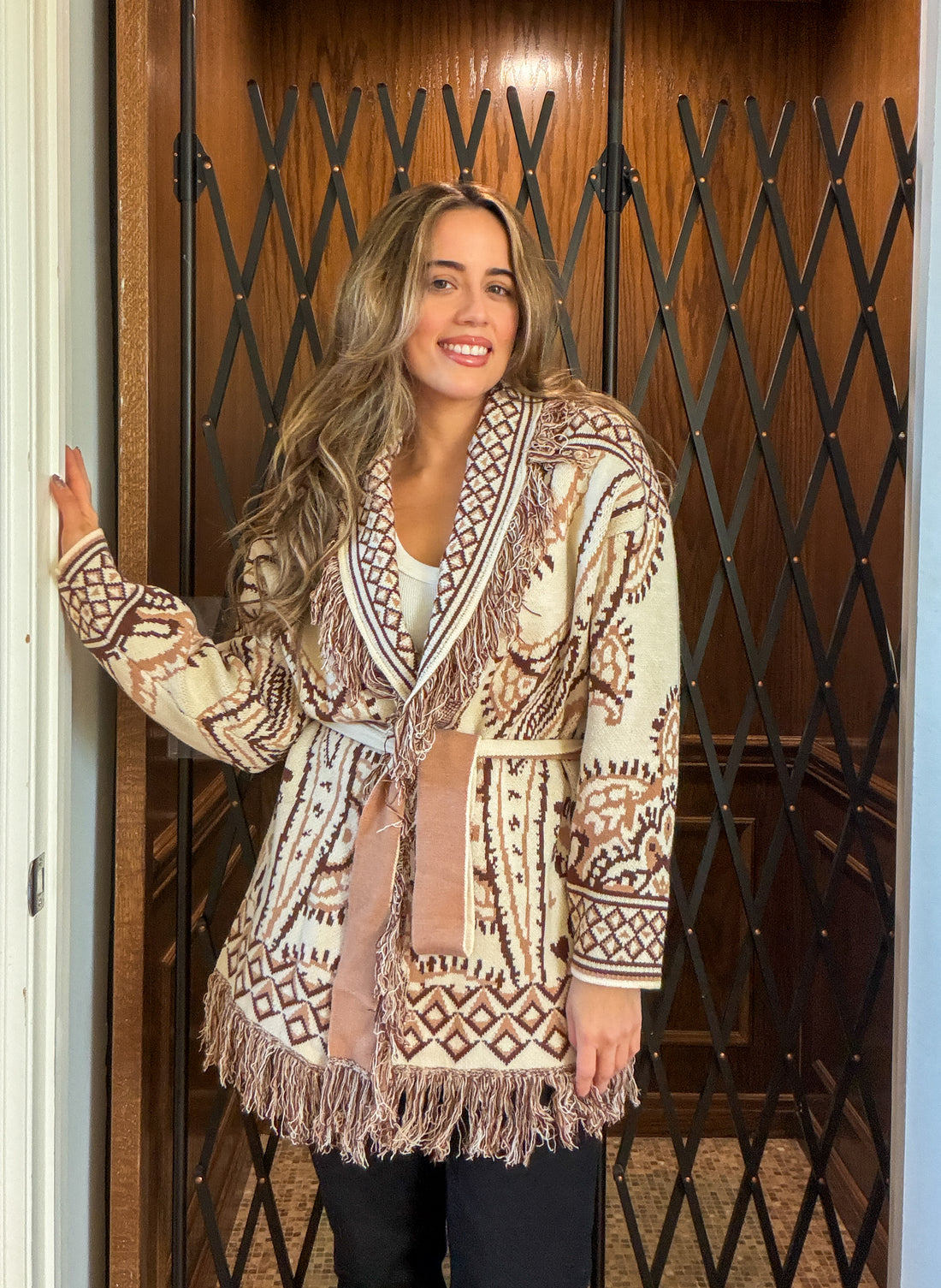 Hazel Fringe Wrap Cardigan – Several Miles