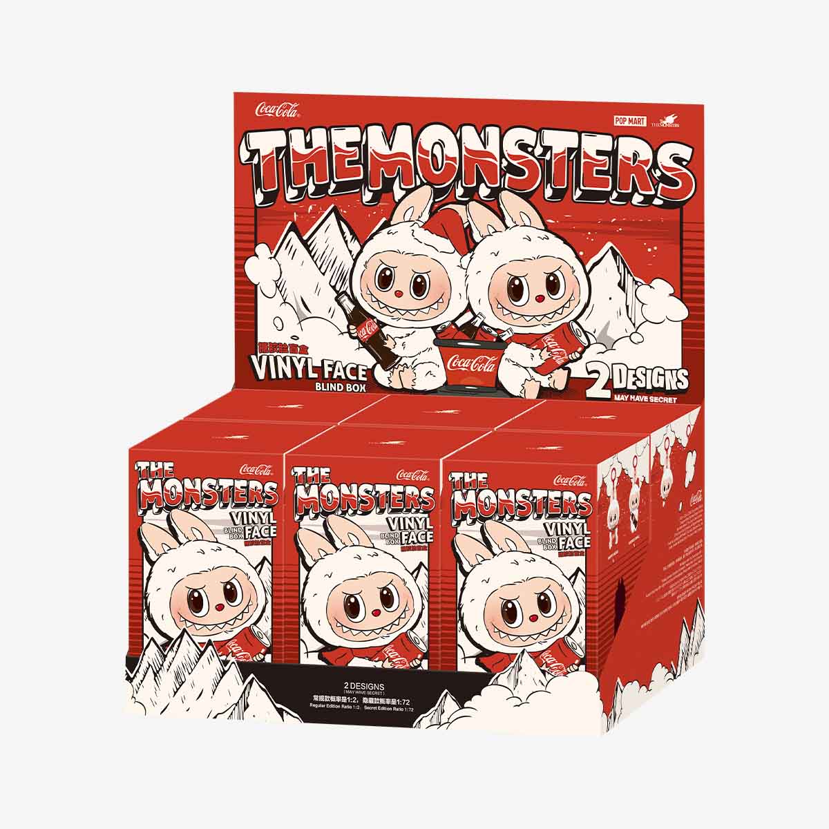THE MONSTERS COCA-COLA SERIES-Vinyl Face Blind Box 1PCS – POPNATION