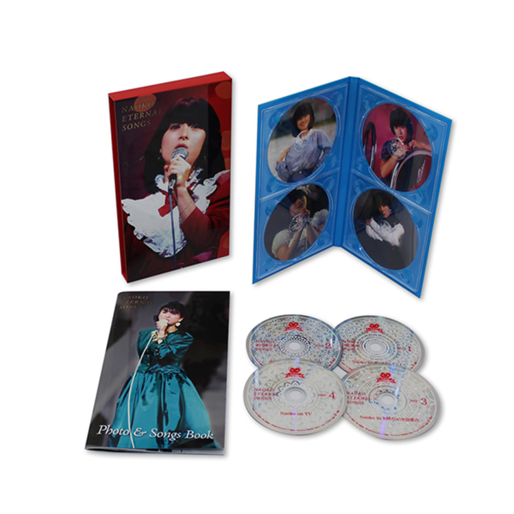 河合奈保子／NAOKO ETERNAL SONGS／DVD-BOX（送料無料・4枚組