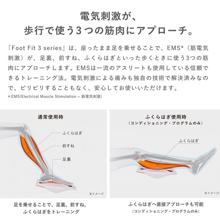 SIXPAD Foot Fit 3（シックスパッド フットフィット 3） | TBS