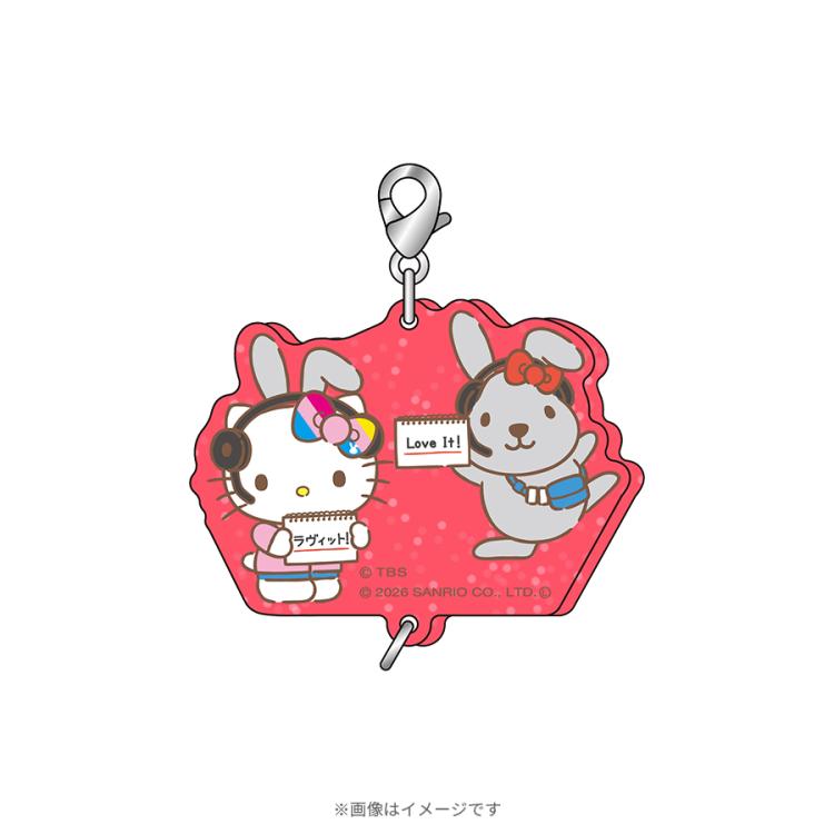 ラッピー×サンリオキャラクターズ／トレーディング つながるアクリル