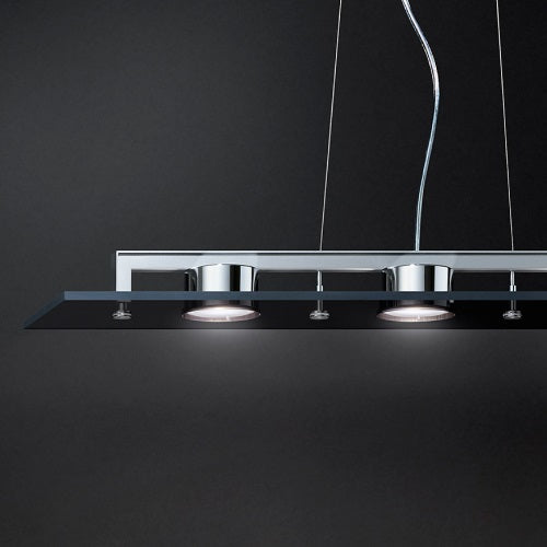 P-FLAT ペンダントライト 3灯 スモーク W870mm - YAMAGIWA OnlineStore