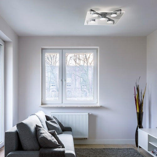 P-FLAT シーリングライト 5灯 クリア W500mm - YAMAGIWA OnlineStore