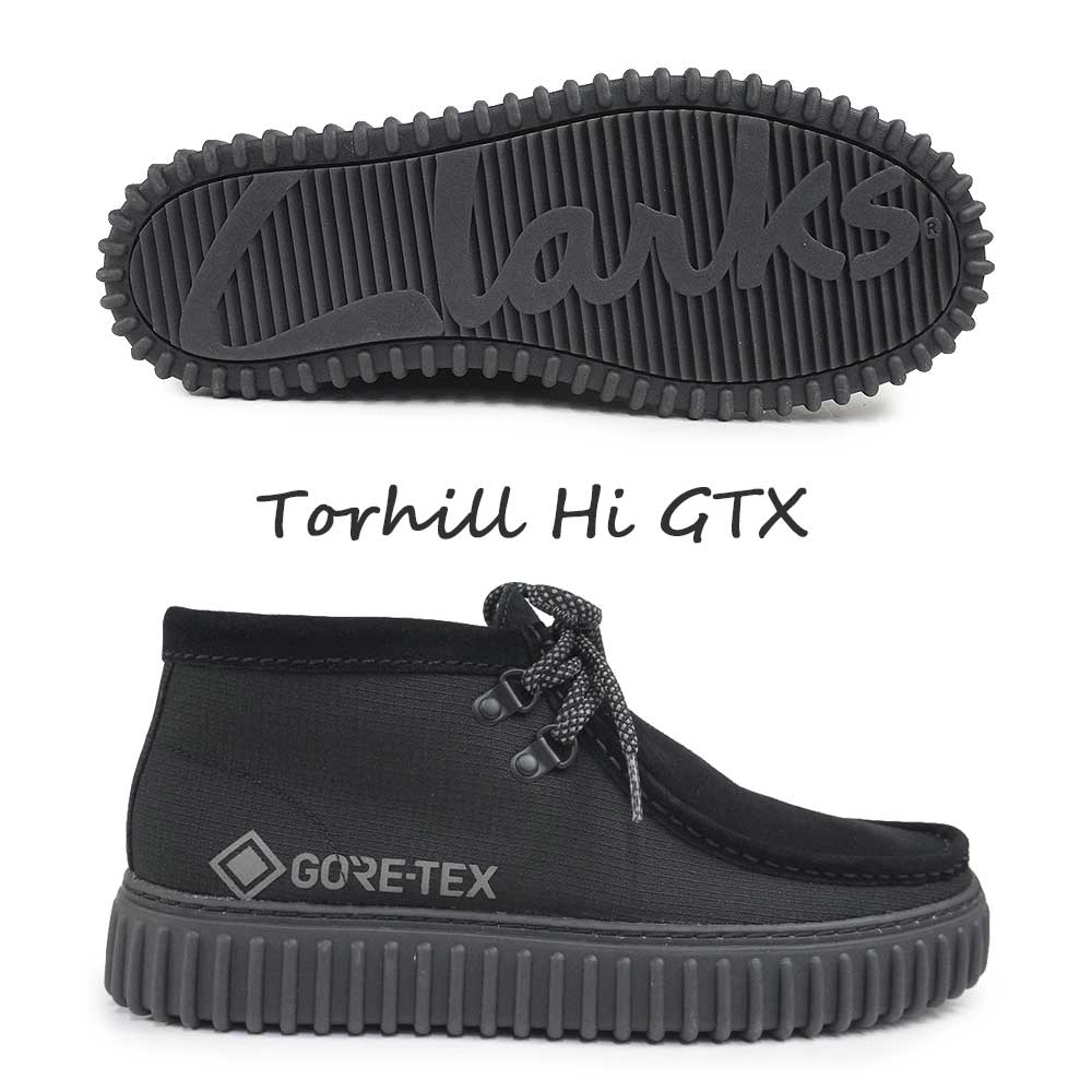 Clarks（クラークス） 防水 メンズ ブーツ トーヒル HI ゴアテックス