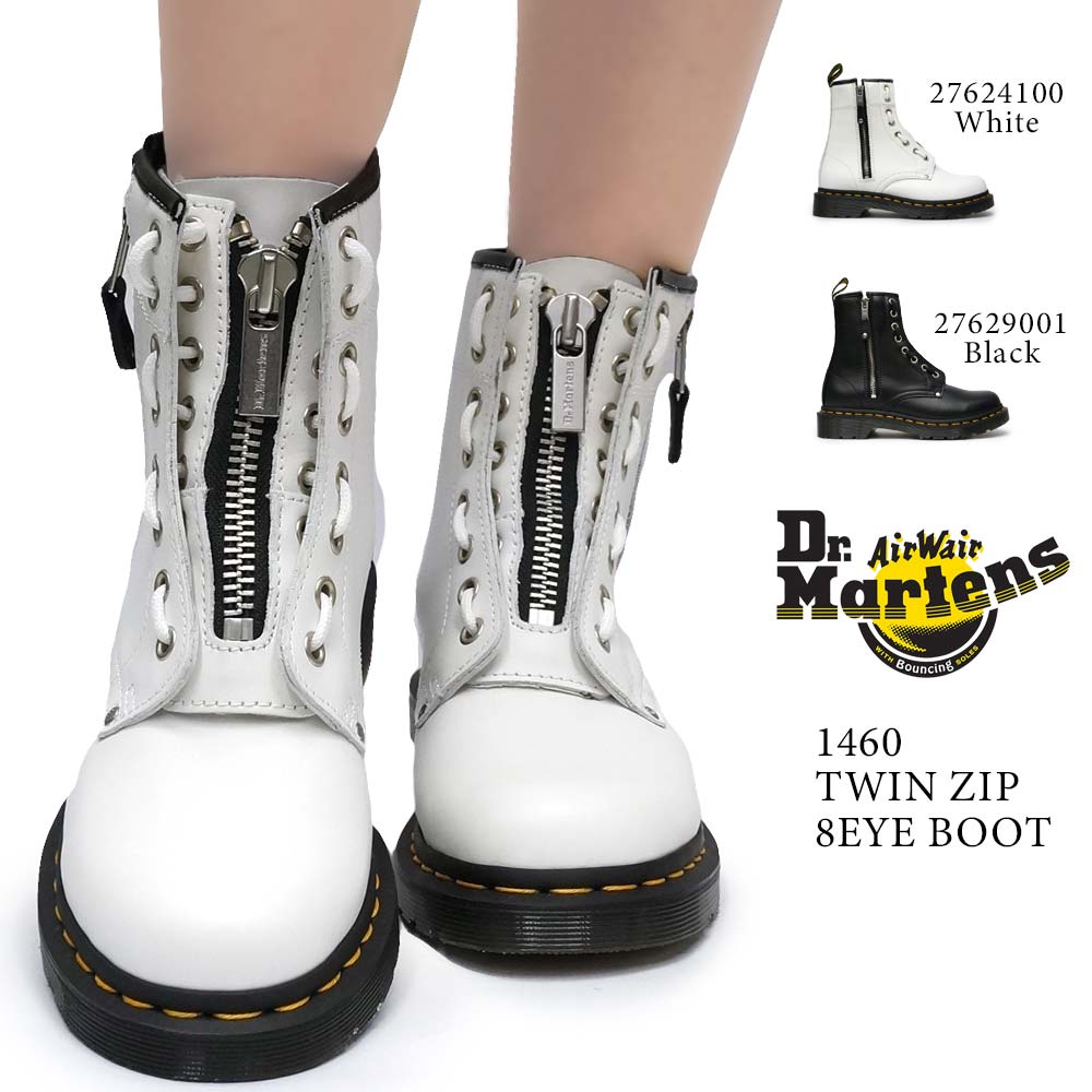 Dr.Martens（ドクターマーチン） 1460 TWIN ZIP レディース 8ホール