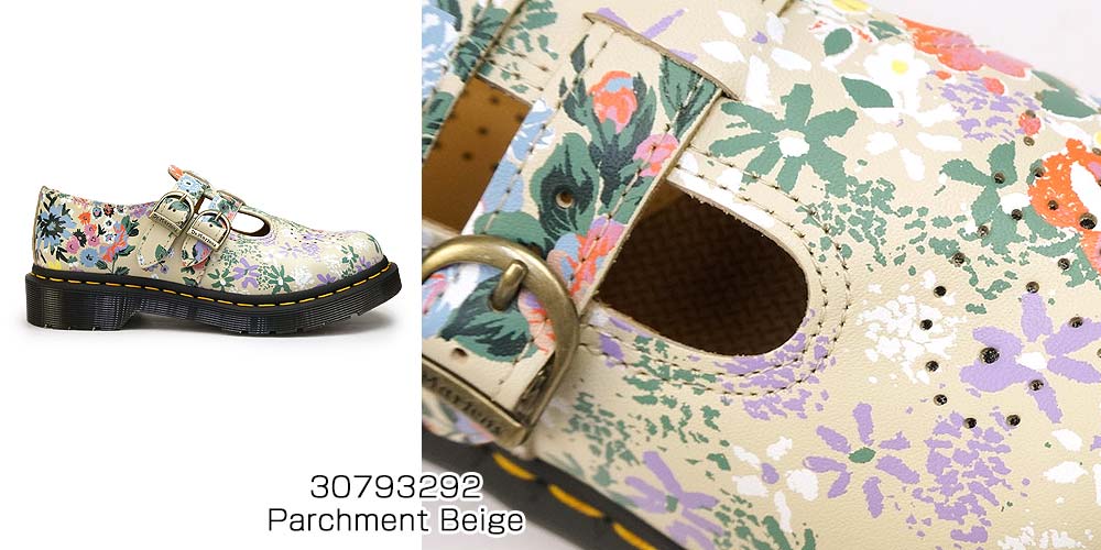 Dr.Martens（ドクターマーチン） メリージェーン フラワー柄