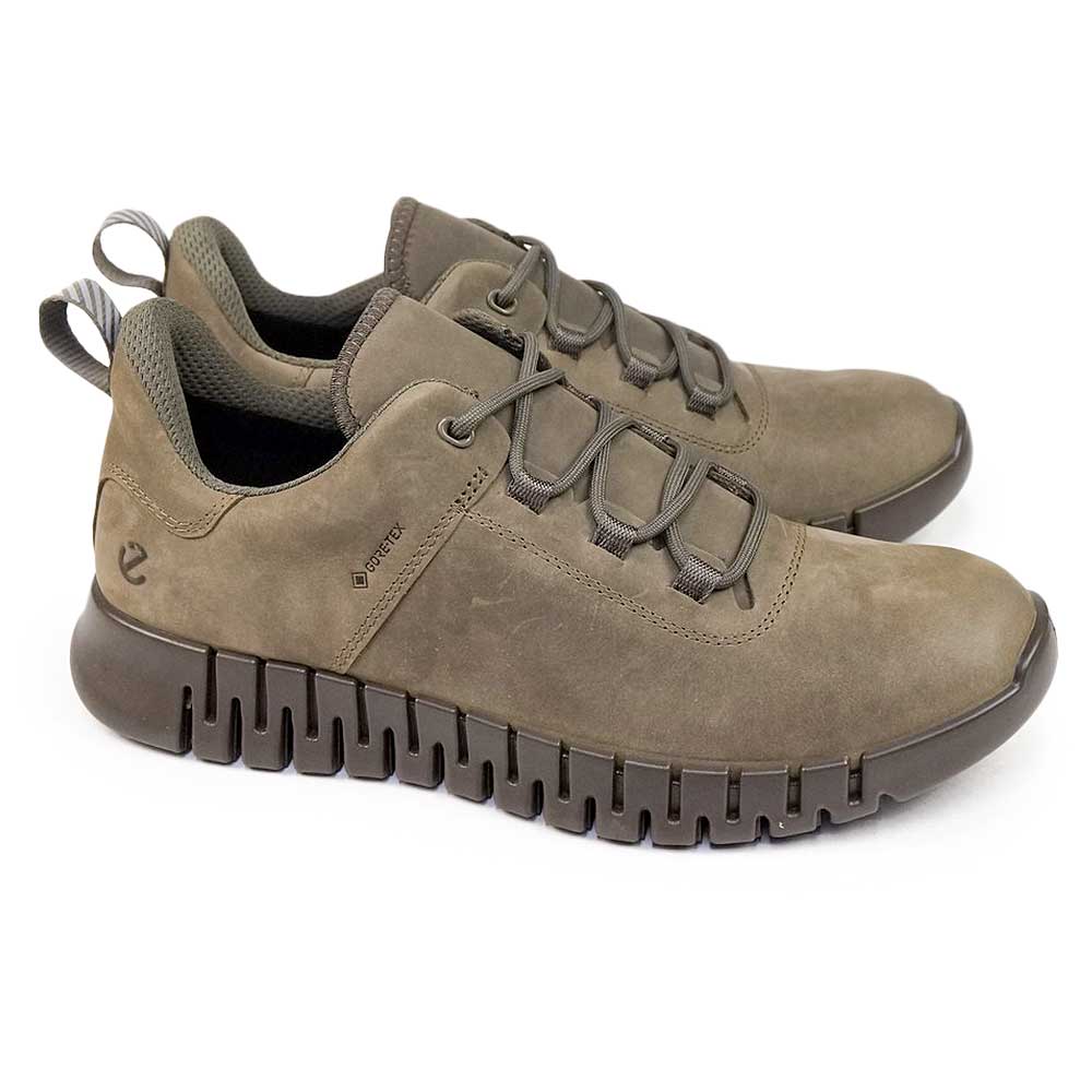 ecco（エコー） 靴 メンズ 防水 レザースニーカー 525224 ECCO GRUUV