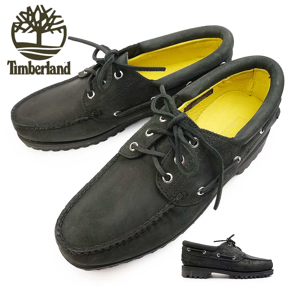Timberland（ティンバーランド） デッキシューズ ブラックヌバック