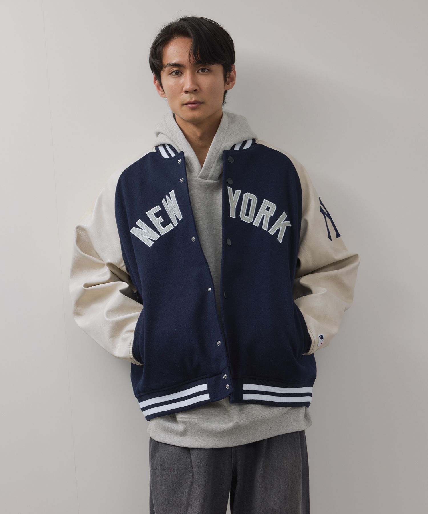 MLB メジャーリーグベースボール スタジャン メンズ アウター