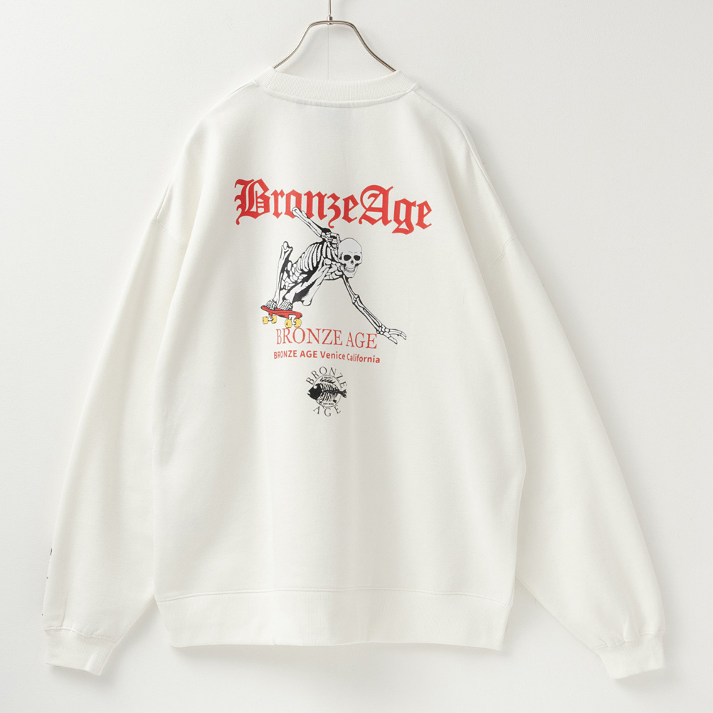 BRONZE AGE（ブロンズエイジ） 裏起毛 トレーナー メンズ ビッグ