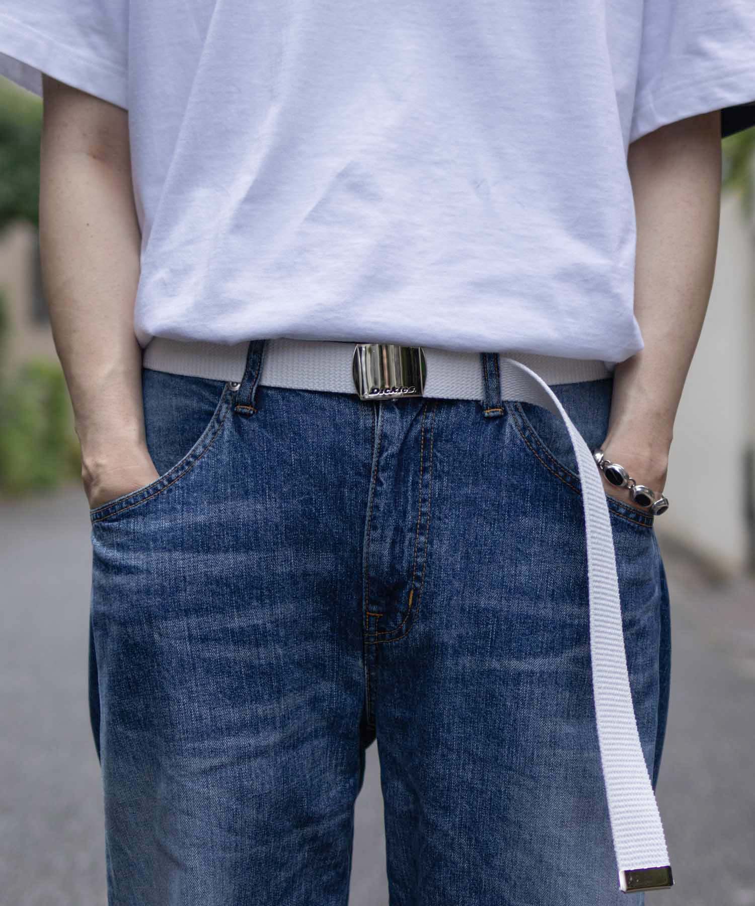 Dickies（ディッキーズ） GIベルト メンズ 穴なし ガチャベルト 布