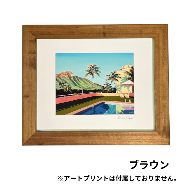 11×14インチ】アンティーク ウッドフレーム 28.0×35.5cm 対応サイズ