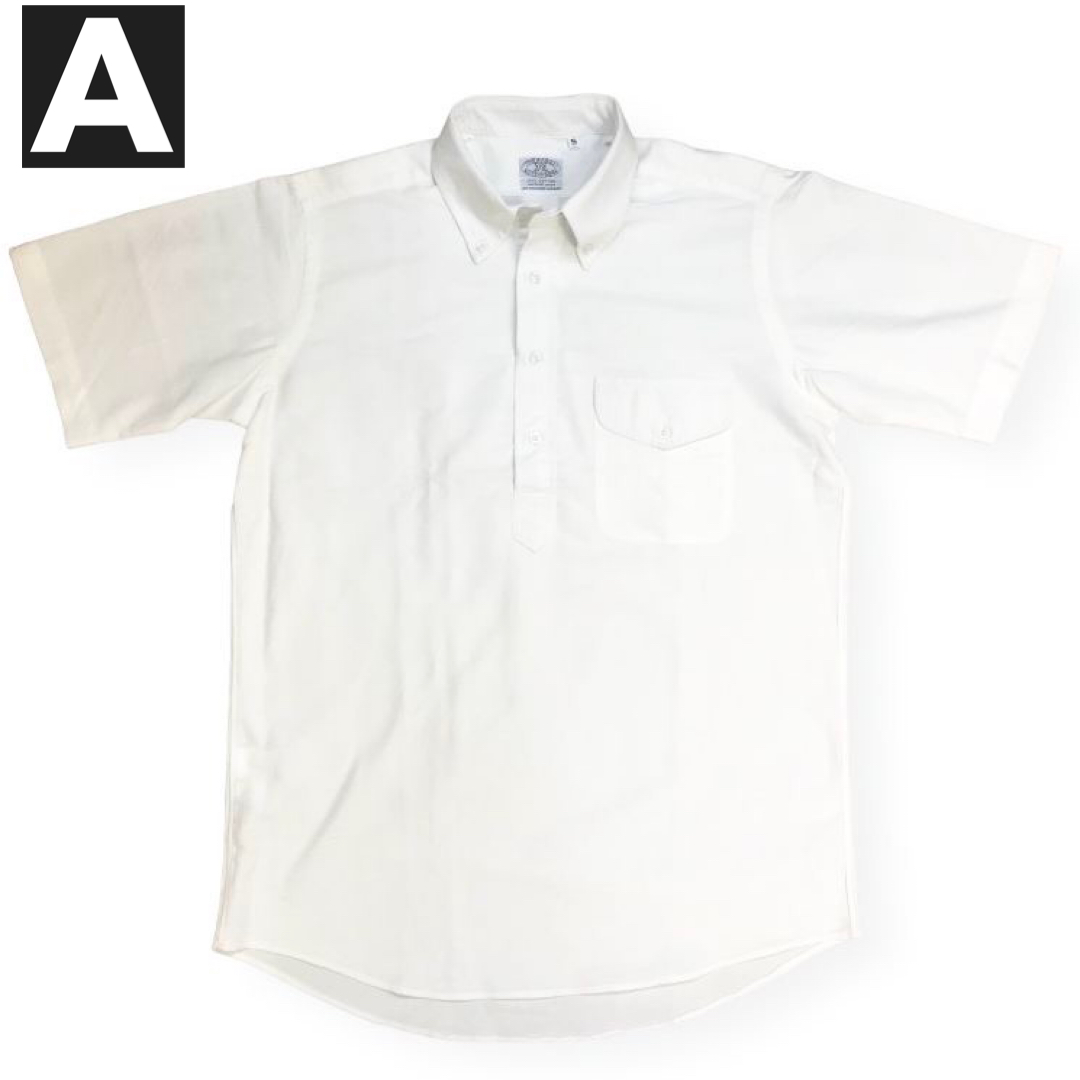 送料無料 BAGGY【バギー】2 OX B.D P/O S/S 半袖 プルオーバー カラー