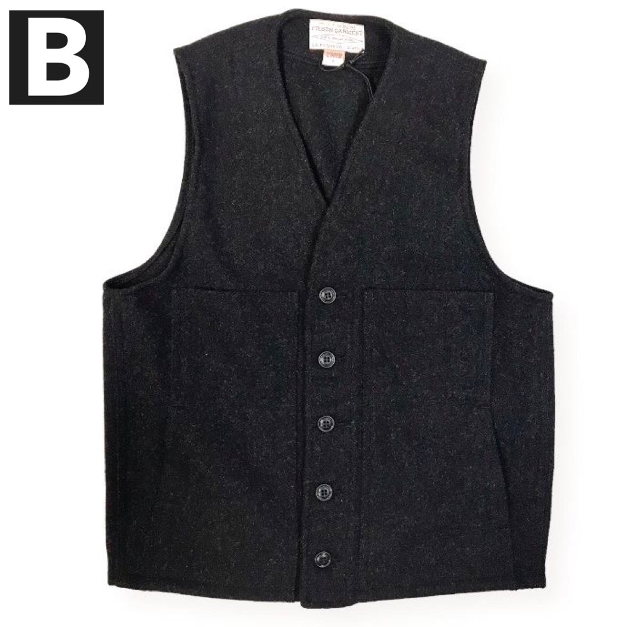 アメリカ製 送料無料 FILSON 【フィルソン】20 MACKINAW WOOL VEST