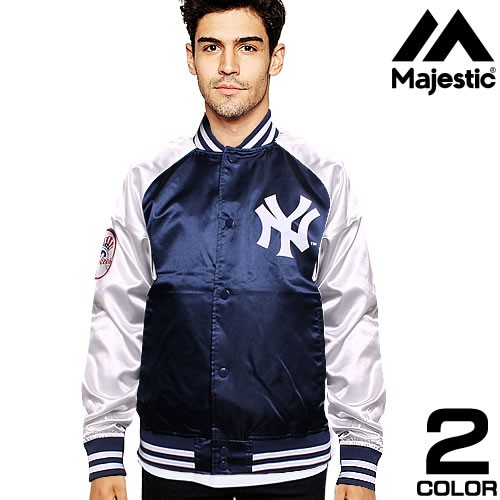 MAJESTIC（マジェスティック） スタジャン サテン スタジアム