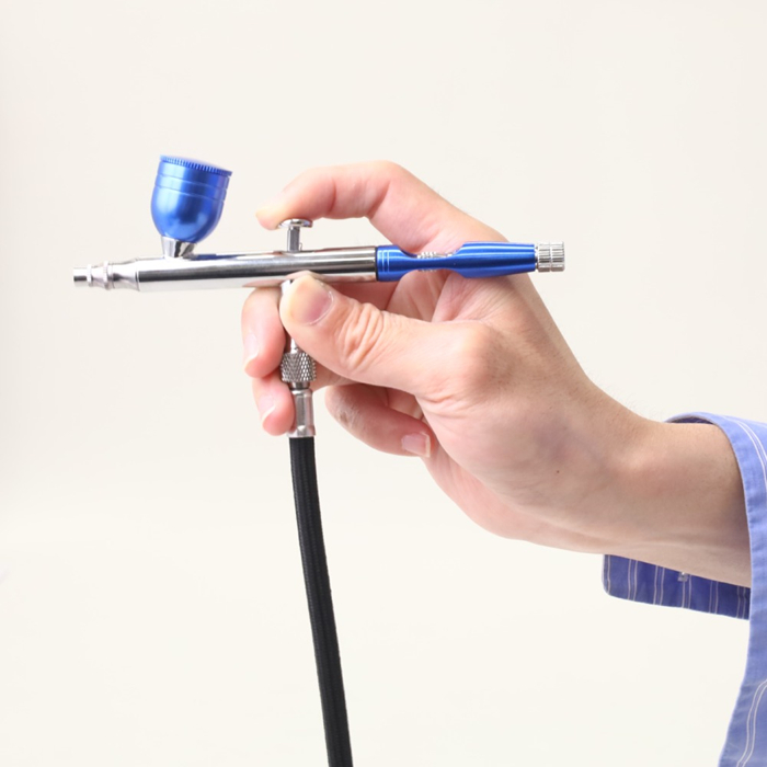 エアブラシ コンプレッサー セット 充電式 エアーブラシ ホース付き