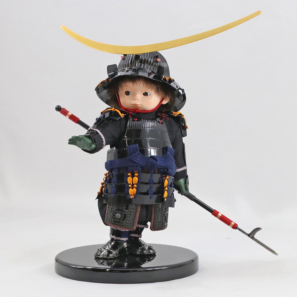 五月人形 子供大将飾り 壹三作 もののふ童シリーズ 剣舞 伊達政宗 壱三