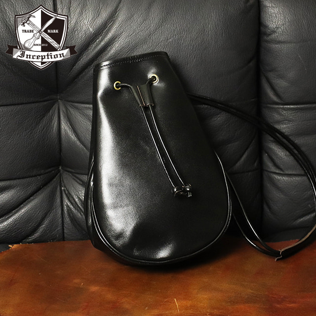 INCEPTION インセプション HORSE HIDE LEATHER POUCH 茶芯 レザー