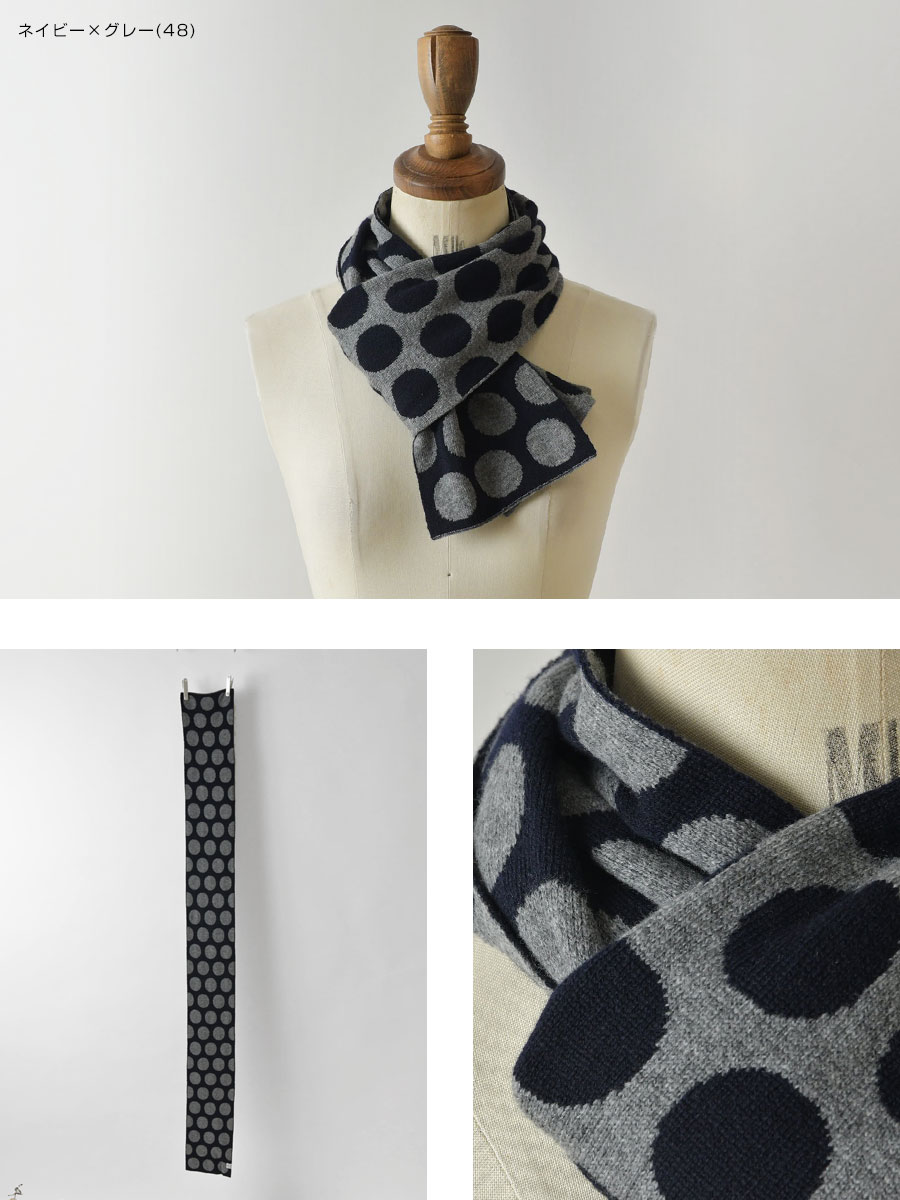 布袋寅泰 HOTEI x OTA KNITファインウール G柄マフラー 布袋寅泰HOTEI