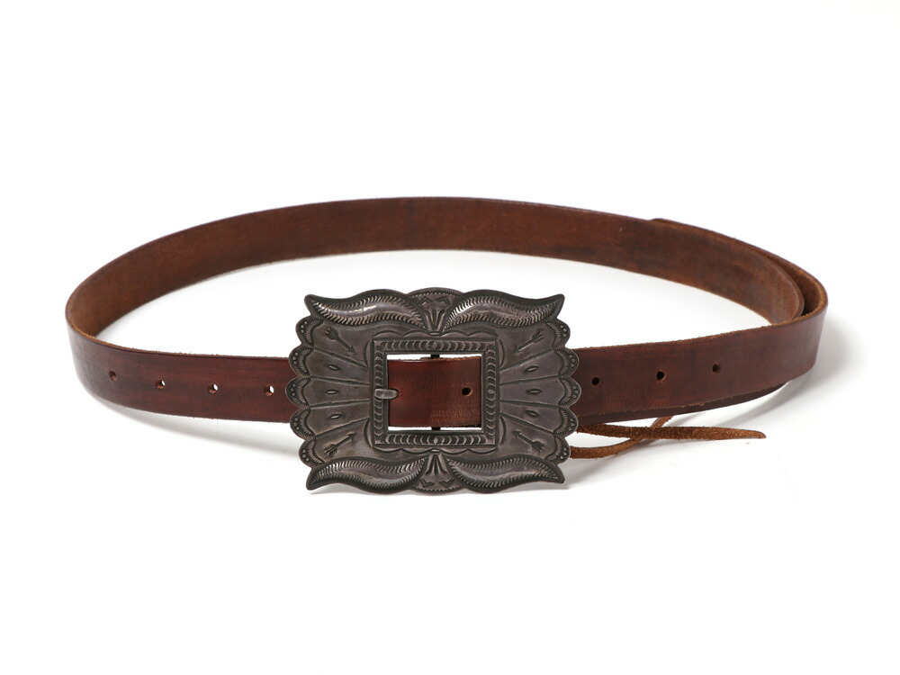 NAVAJO（ナバホ） VINTAGE NAVAJO SILVER BUCKLE BELT ビンテージ
