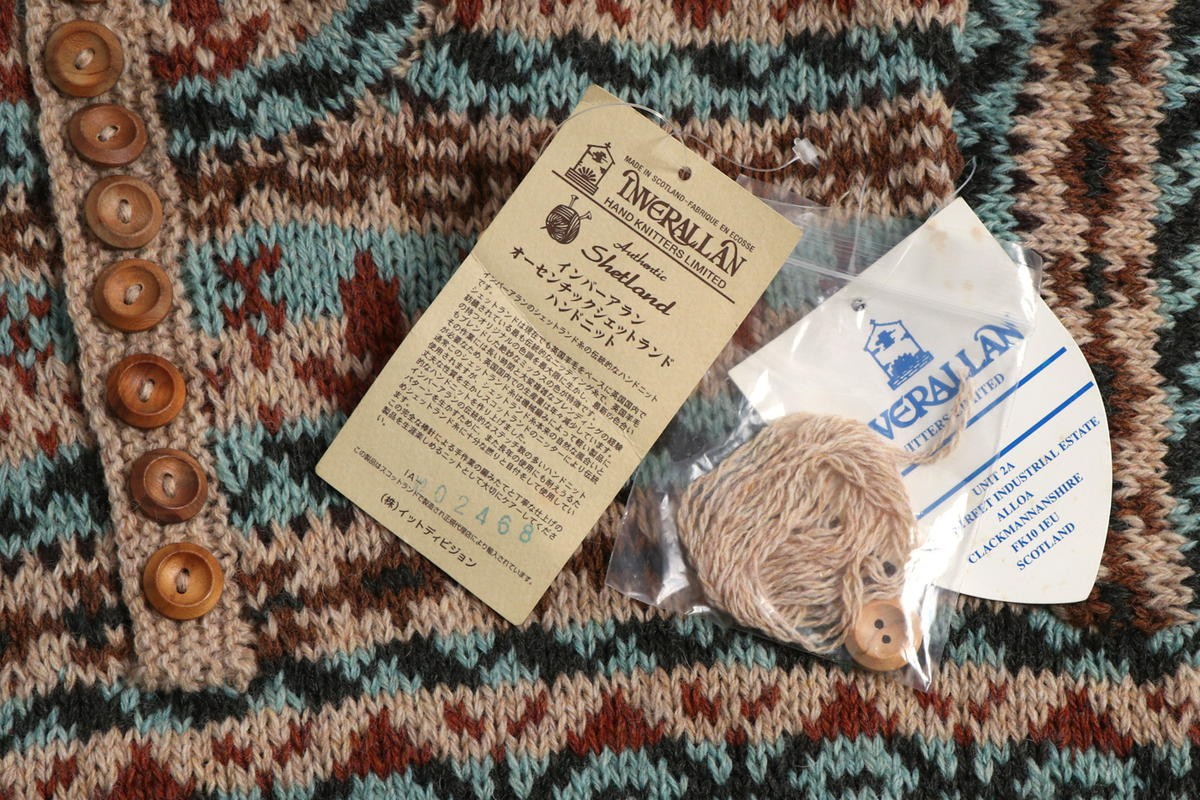 INVERALLAN（インバーアラン） フェアアイルセーター ウール100