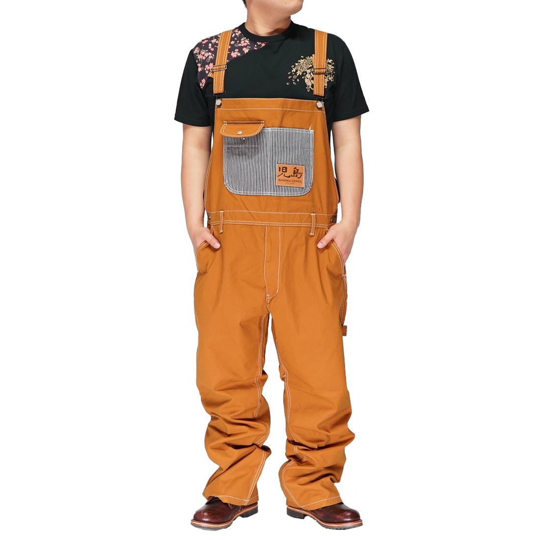 児島ジーンズ KOJIMA GENES 日本製 13oz オーバーオール デニム メンズ