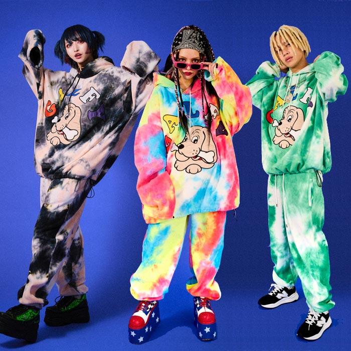 GALFY（ガルフィー） セットアップ メンズ レディース 色ぼんやり