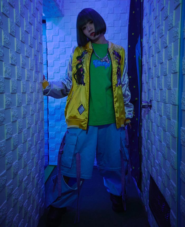 GALFY ガルフィー スカジャン リバーシブル メンズ わんわんヤニクソ