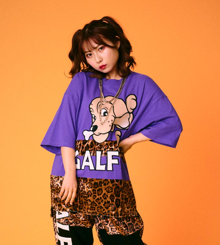 GALFY ガルフィー Tシャツ 半袖 メンズ レディース ヤンキー 卍 ヒョウ