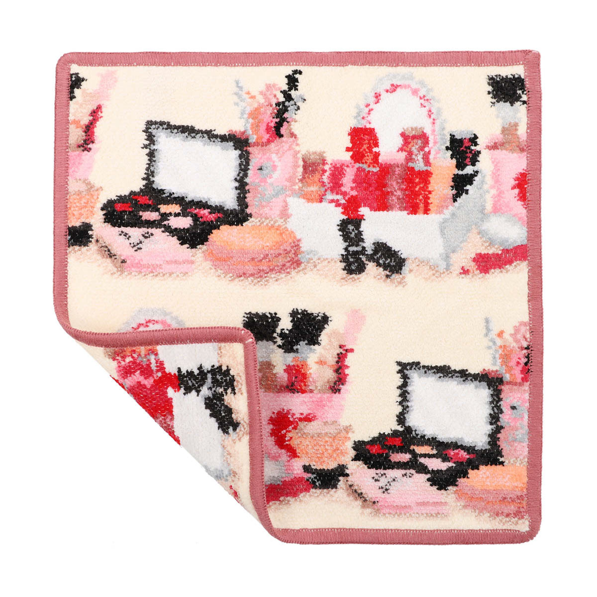 feiler（フェイラー） ハンカチ 25cm×25cm ミニタオル レディース aida