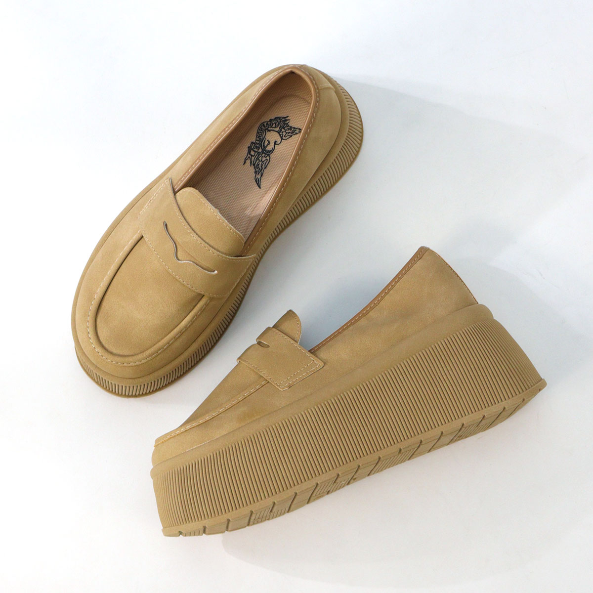 LOVEHUNTER（ラブハンター） ローファー レディース 厚底 7cmヒール