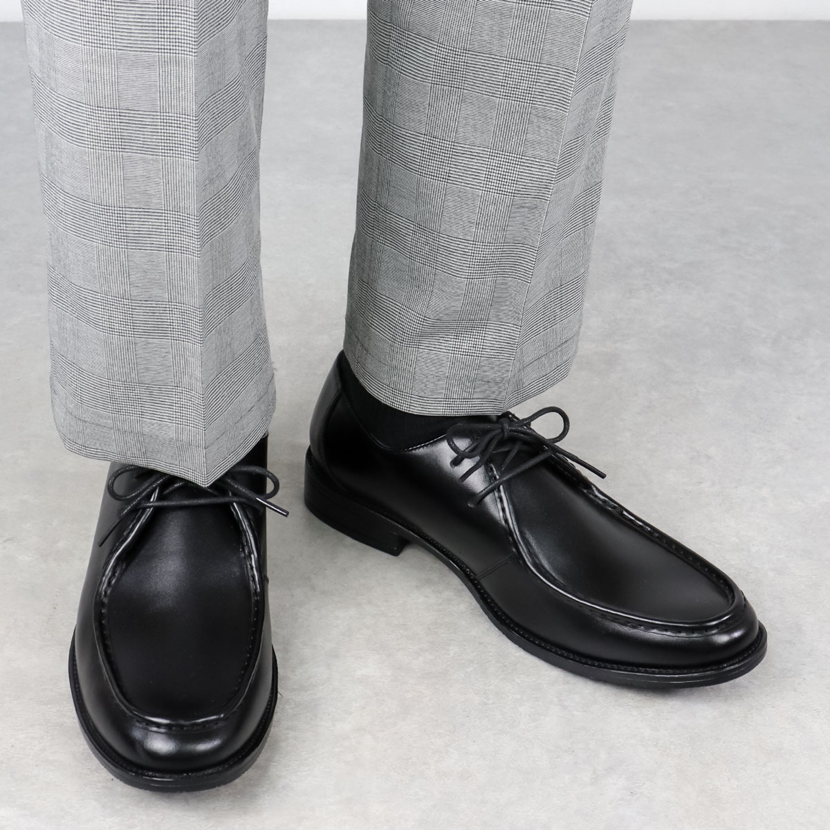 SARABANDE（サラバンド） ビジネスシューズ 本革 メンズ チロリアン 黒