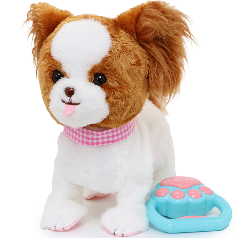 Mother garden（マザーガーデン） 動くぬいぐるみ 犬 とことこおさんぽ