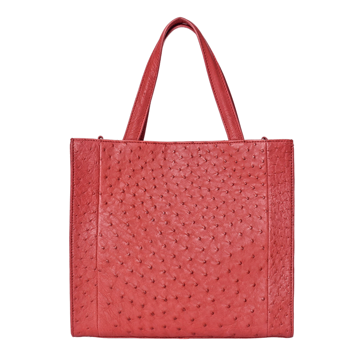 MGSABLE オーストリッチ バッグ レディース スクエアバッグ 2way 本革