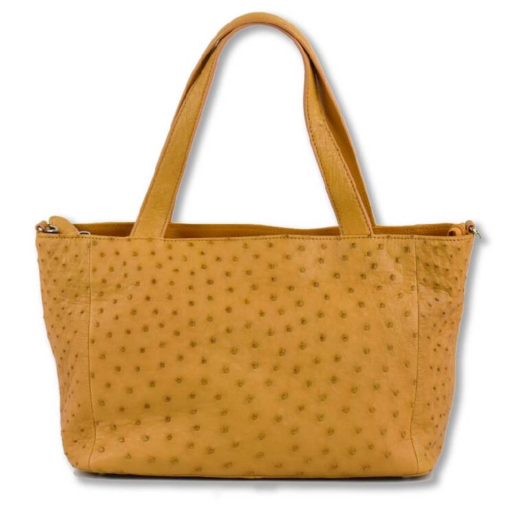 MGSABLE オーストリッチ ハンドバッグ レディース 駝鳥 ダチョウ 本物