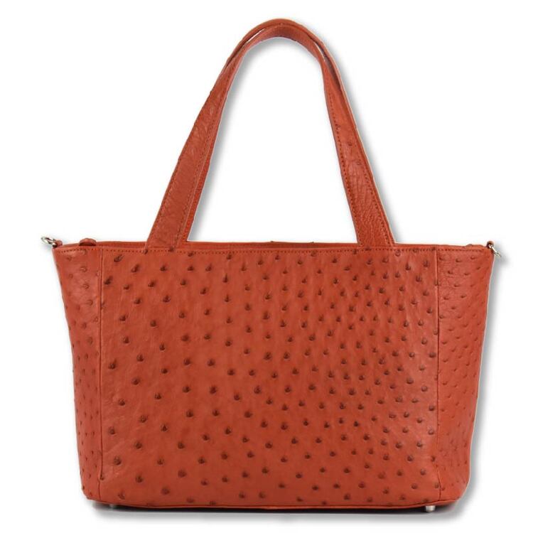 MGSABLE オーストリッチ ハンドバッグ レディース 駝鳥 ダチョウ 本物